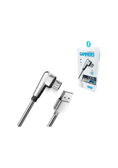 Gammers Powerway Şarj Data Kablosu Lightning Micro Fast Gmx-1
