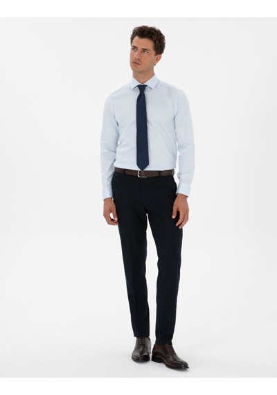 Pierre Cardin Erkek Açık Mavi Gömlek Desenli 50312330-vr003 Açik Mavi