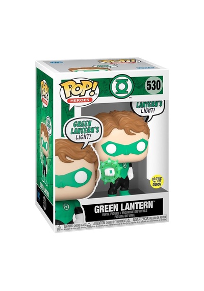 Pop Dc: Green Lantern Beware Karanlıkta Parlayan Vinil Figür, Resmi Ürün