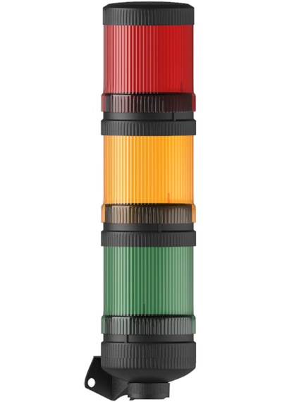 Mesan Ø70 3 Kat Işıklı Kolon Multi Led Buzzer Duvar Montaj 110-220vac Ms 86017.1.3.2.110-220vac