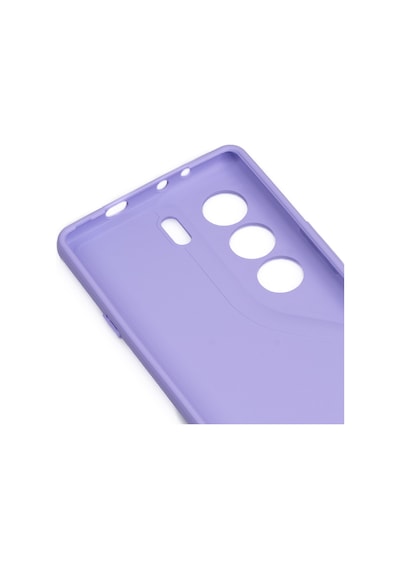 Noktaks - Tecno Camon 40 Pro Uyumlu - Kılıf Mat Soft Esnek Biye Silikon - T39550 - Siyah Siyah