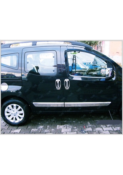 Fiat Fiorino Krom Yan Kapı Çıtası 4 Kapı 2008 Üzeri P. Çelik