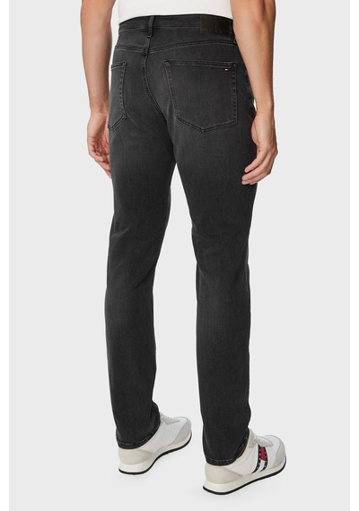 Tommy Jeans Pamuklu Slim Fit Normal Bel Jeans Erkek Kot Pantolon Dm0dm23449 1bz Siyah