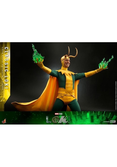 Hot Toys Classic Loki Sixth Scale Figure - 909995 Tms073 - Marvel Comics / Loki