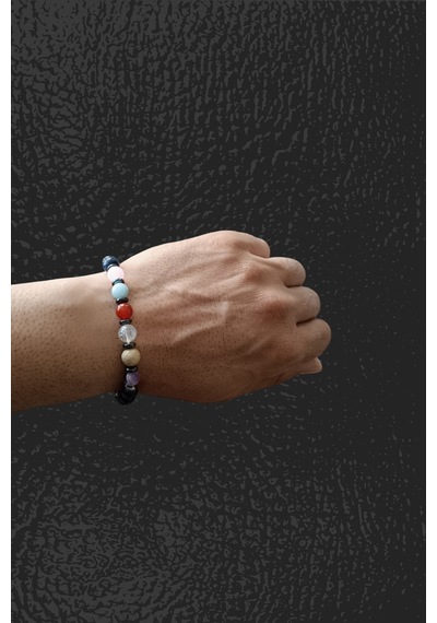 7 Çakra Doğal Taş Bileklik Akik, Sitrin, Jasper, Akuamarin, Pembe Kuvars, Lapis, Ametist Karışık Renk Karışık Renk 7 Çakra Doğal Taş Bileklik Akik, Sitrin, Jasper, Akuamarin, Pembe Kuvars, Lapis, Ametist Karışık Renk Karışık Renk