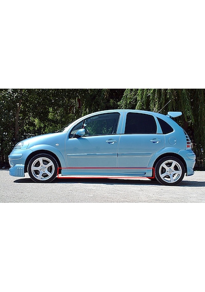Citroen C3 Delikli Marşpiyel  Takımı