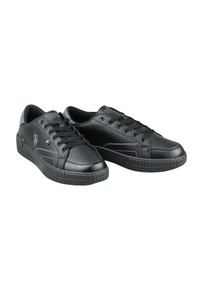 U.s. Polo Assn. Mayk 4pr Erkek Siyah Sneaker Ayakkabı Siyah