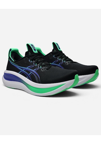 Asics Gel-nımbus 28 Erkek Siyah Mavi Koşu Ayakkabısı 1011c127-003