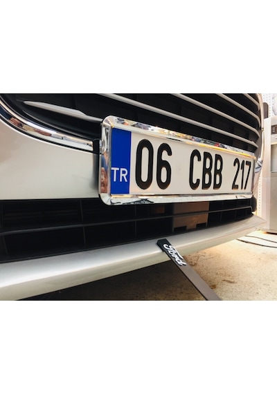 2 Adet Nikelaj Plakalık. Yeni Nesil Plakalık Krom Plakalık 442300105