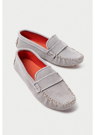 Mubiano Summer Kadın Triko Gri Babet & Loafer -mstb2020-gr Gri