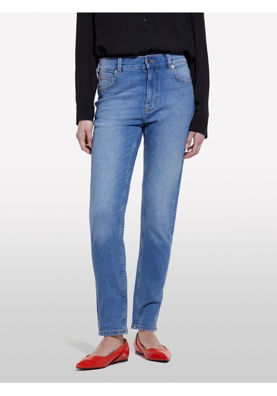 Sisley Streç Pamuklu Taş Yıkama Yüksel Bel Slim Fit Pantolon Kadın Buz Mavisi Denim Pantolon - 325p47kzle044 Haki Sisley Streç Pamuklu Taş Yıkama Yüksel Bel Slim Fit Pantolon Kadın Buz Mavisi Denim Pantolon - 325p47kzle044 Haki