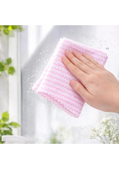 5'li Mikrofiber Temizlik Bezi Seti - 30x30 Cm - Karışık Renkler 1494886