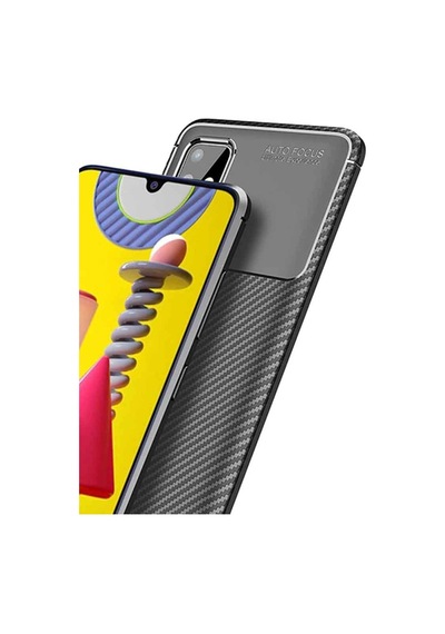 Xiaomi Mi 8 Pro Karbon Desenli Negro Silikon Kılıf