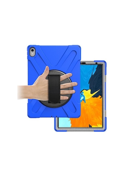 Apple Uyumlu iPad Pro 11 Inch (2021-2020-2018),3 Katmanlı Standlı Zırh Kılıf (336227011)