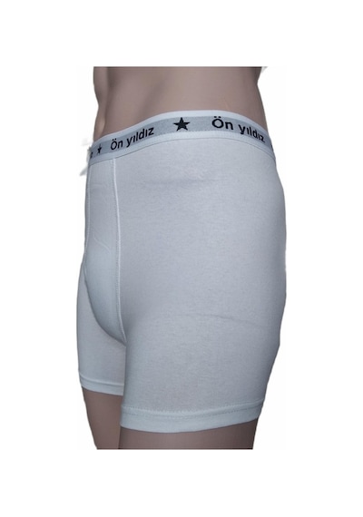 Önyıldız % 100 Pamuk Likralı Erkek Boxer
