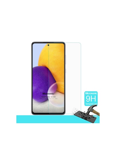 Microsonic Samsung Galaxy Uyumlu A73 5g Tempered Glass Cam Ekran Koruyucu
