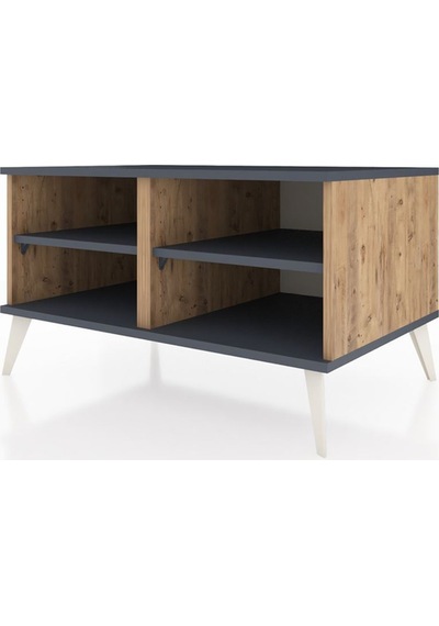 Kronos Şifonyer 2 Raflı 88x59x48 Çam-antrasit Antrasit Kronos Şifonyer 2 Raflı 88x59x48 Çam-antrasit Antrasit