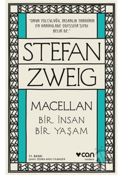 Macellan - Bir İnsan Bir Yaşam - Stefan Zweig - Can Yayınları