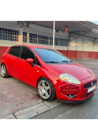 Fiat Punto 2006-2018 Uyumlu Üniversal Astra H Lip Esnek Ön Lip 2 Parça Tampon Altı Dil Karlık Ön Ek 00 Şüscaroto Aksesuar