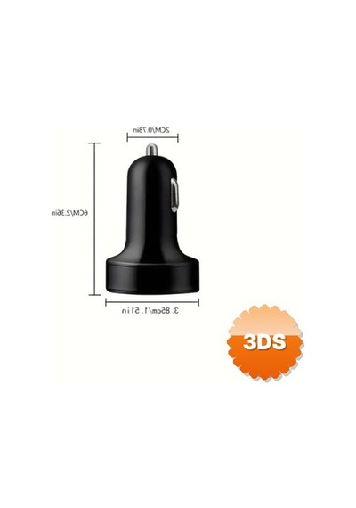 6 Portlu Hızlı Araç Şarj Cihazı 4 Usb + 2 Type-c Dijital Göstergeli Oto Şarjı