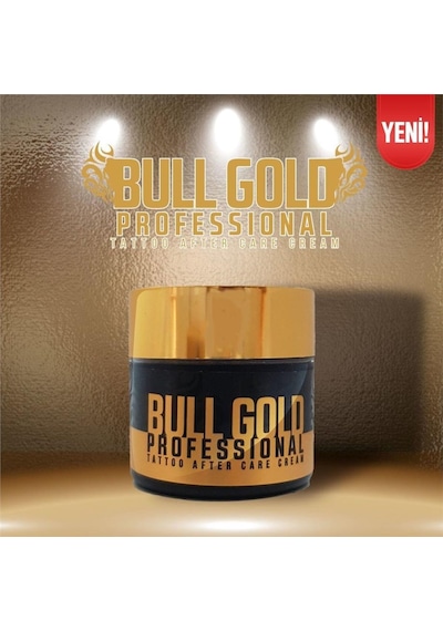 Tattoobull Gold Professional Tattoo After Care Cream 24'lü - Tattoobull Bakım Kremi