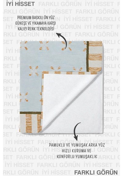 Çizgili Çiçekli Şık Plaj Havlu Örtüsu - Akdeniz Bohem Açık Mavi Hızlı Kuruyan Mikrofiber Havlu Örtü Bulut Şeftali Çizgili Çiçekli Şık Plaj Havlu Örtüsu - Akdeniz Bohem Açık Mavi Hızlı Kuruyan Mikrofiber Havlu Örtü Bulut Şeftali