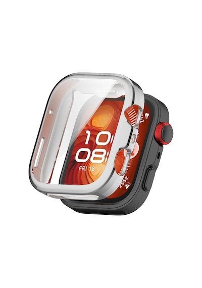 Huawei Watch Fit 4 Uyumlu Tam Koruma Kasa Ve Ekran Koruyucu Şeffaf Darbe Emici Koruma