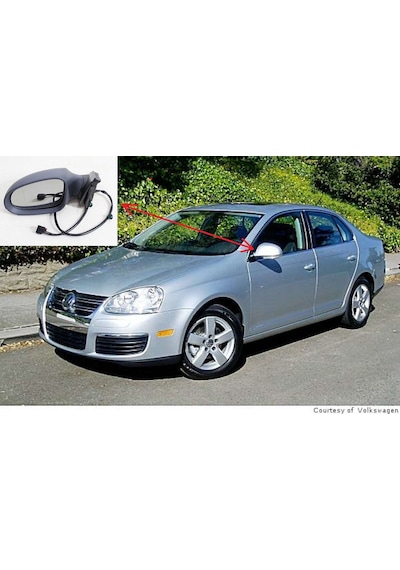 Volkswagen Jetta Komple Sol Ayna Elektirikli Isıtmalı 1k1857507