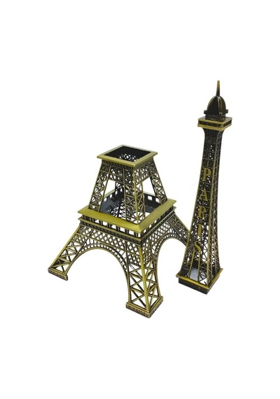 Minyatür Metal Eyfel Kulesi Dekoratif Biblo 32cm