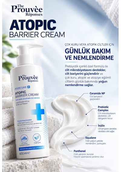 Atopik Yoğun Nemlendirici Barrier Krem 400ml