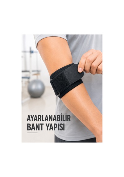 Golfçü Dirseği Bandajı Spor Ve Günlük Kullanım İçin Dirsek Bandı