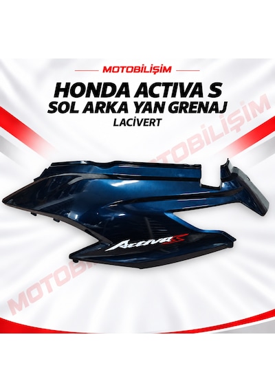 Honda Activa S Uyumlu Sol Arka Yan Grenaj Lacivert