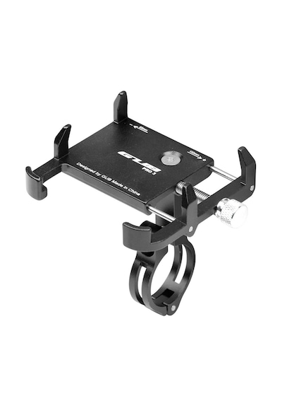Microcase Pro 3 Alüminyum Ayarlanabilir Motosiklet Bisiklet Scooter Telefon Tutucu - Al5093 Siyah