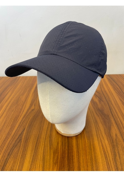 Hamze Mikro Paraşüt Delikli Kumaş Yazlık Unisex Beyzbol Cap Şapka Lacivert
