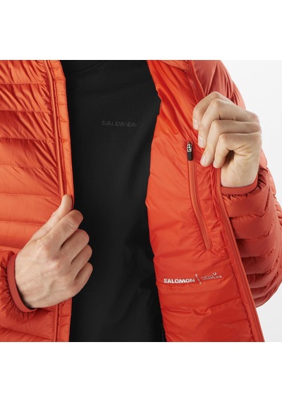 Salomon Elıxır Mıcro Down Erkek Outdoor Montu Cherry Tomato Lc2330000 Kırmızı