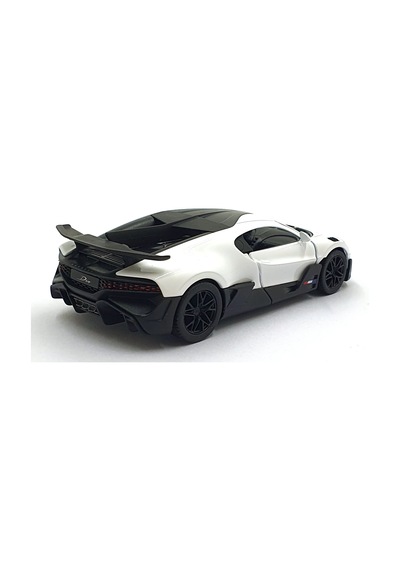 Kinsmart 1:36 Ölçek Metal Bugatti Divo Diecast Çek Bırak Araba Beyaz