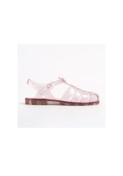 Igor Biarritz Glitter Kadın Pembe Simli Sandalet S10262-385 Açık Pembe
