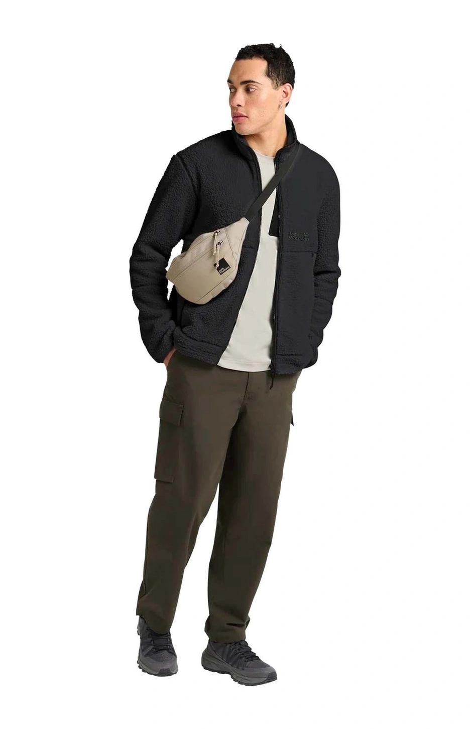 Jack Wolfskın Jack Wolfskin Stone Lite Erkek Sarı Outdoor Ceketi 6000 Siyah