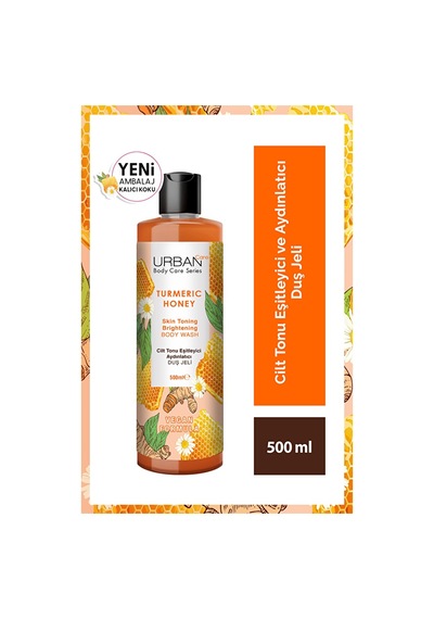 3 Adet Urban Care Turmeric Honey Duş Jeli 500 Ml Diğer