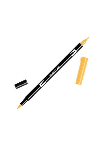 Tombow Dual Brush Pen Chrome Orange 993