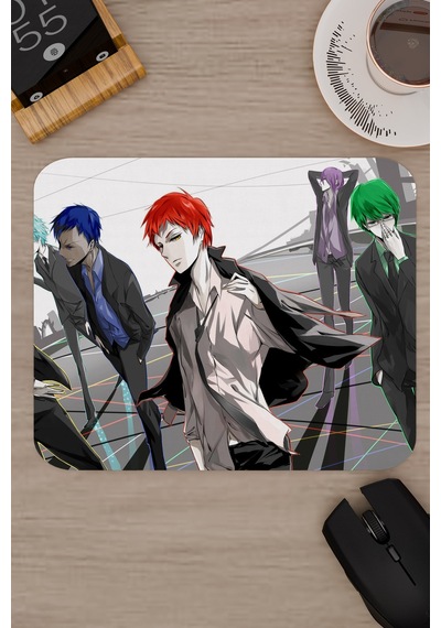Kuroko No Basket Anime V5 - 22x18 Gaming Kauçuk Kaymaz Taban Mouse Pad Fare Altlığı