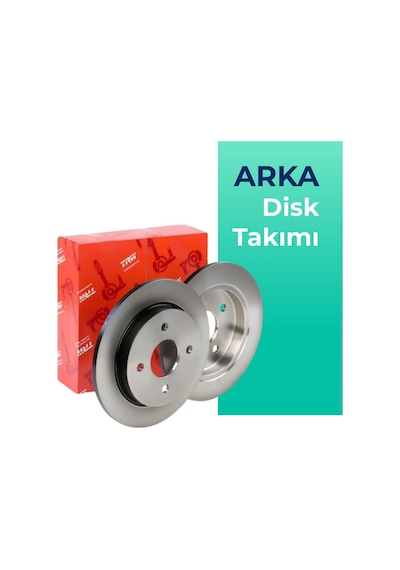 Trw Mercedes ML Serisi Arka Fren Disk Takımı (2011-2015)