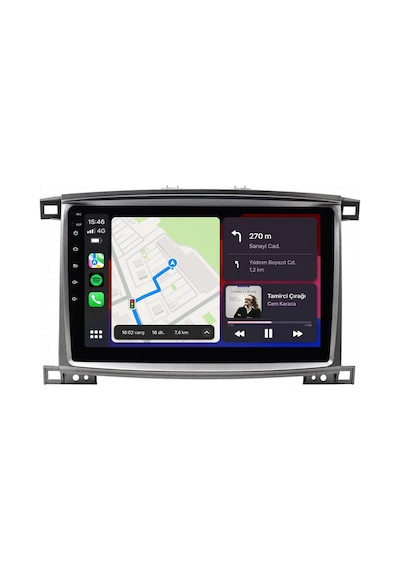 Lexus Lx 470 2000 Android Multimedya Carplay Android Auto Navigasyon Kameralı 8gb Ram 128gb Pro 10"
