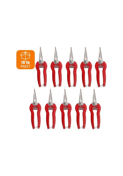 Gcn Bağ Makası Bitki Çiçek Narenciye Üzüm Budama Makası 19 Cm 10 N11.765