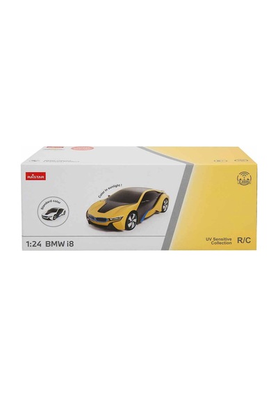 Rastar 1:24 Bmw İ8 Uv Sensitive Uzaktan Kumandalı Renk Değiştiren Araba Beyaz G1914202324n1