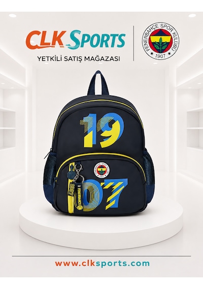 Fenerbahçe Anaokulu Çantası , Kalem Çantası , 500 Ml Matara , Anahtarlık Hediyeli 4296