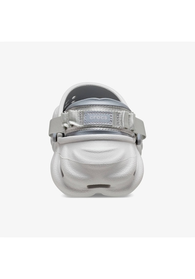 Crocs Echo Unisex Gri Terlik Düz 207937 Gri