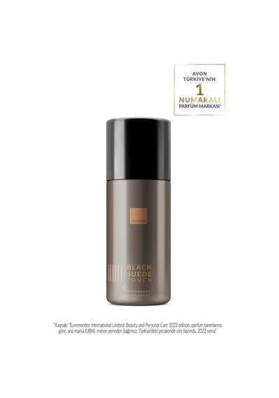 Avon Black Suede Touch Erkek Sprey Deodorant 150 ML