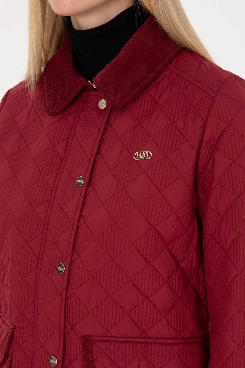 U.s. Polo Assn. Kadın Mont 50307939-vr104 Koyu Frambuaz/dark Raspberry