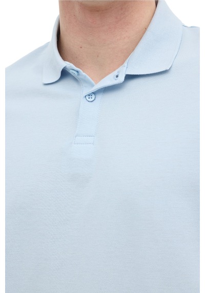 Kinetix Mb Pam 12sn328 Açık Mavi Erkek Polo Yaka Kısa Kol T-shirt